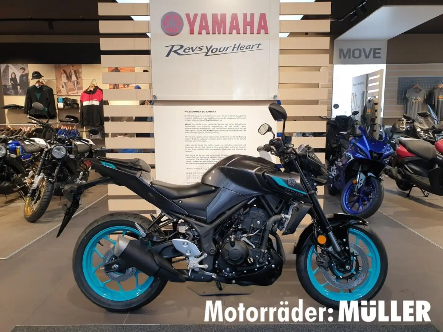 Yamaha MT-03 2024 inklusive Sport Paket Grau - 1