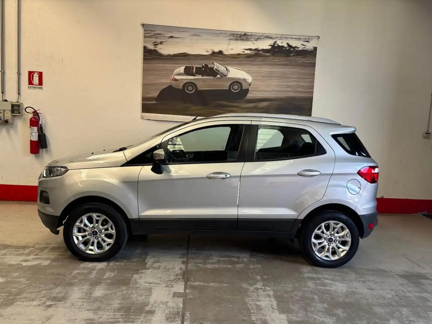 Ford EcoSport 1.0 EcoBoost 125 CV 48000 KM GANCIO TRAINO Grigio - 1