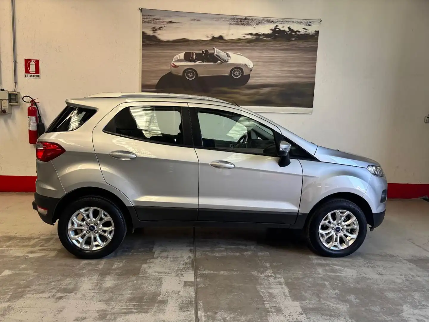 Ford EcoSport 1.0 EcoBoost 125 CV 48000 KM GANCIO TRAINO Grigio - 2