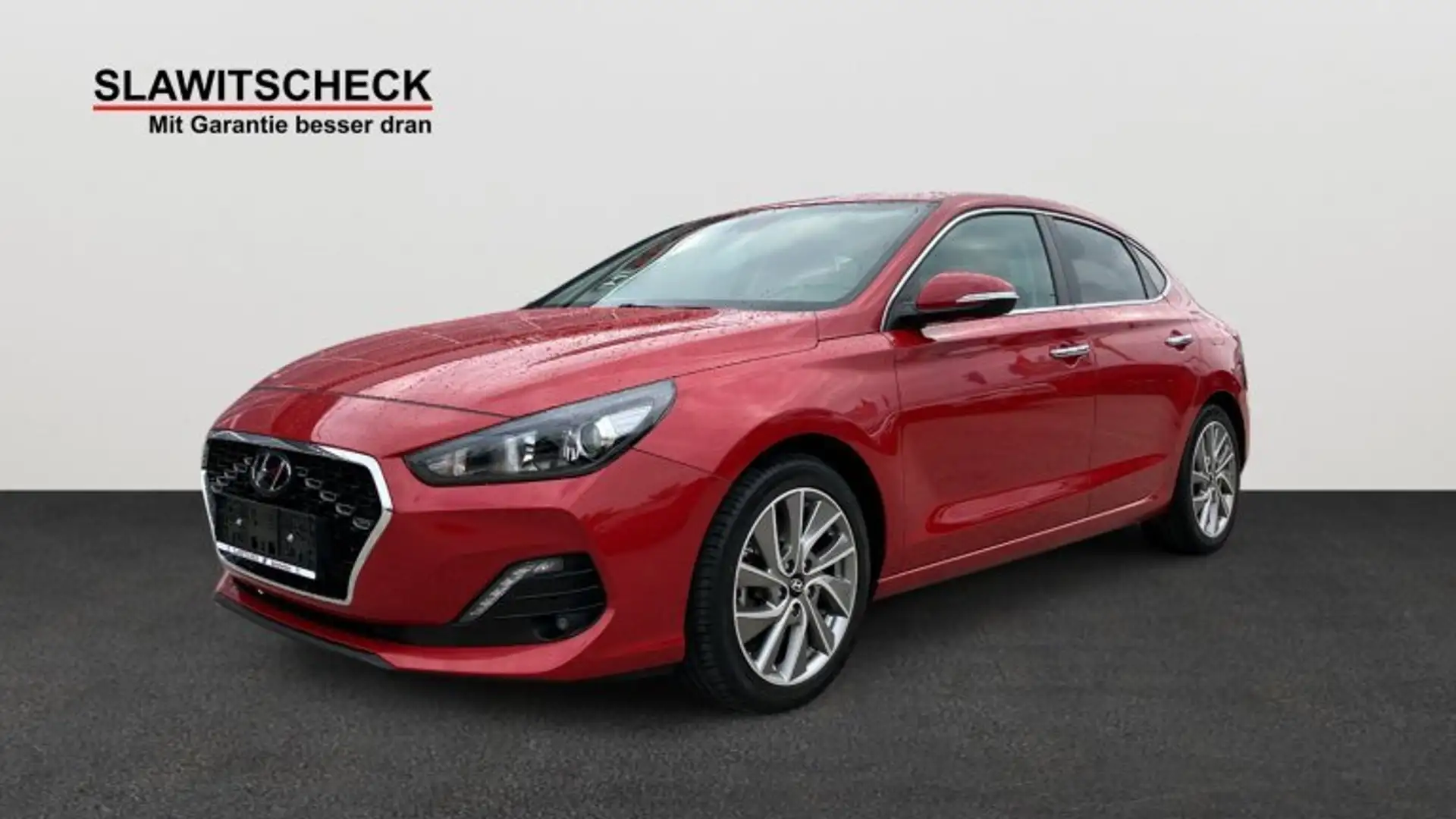 Hyundai i30 Fastback 1,0 T-GDi Premium Rot - 1