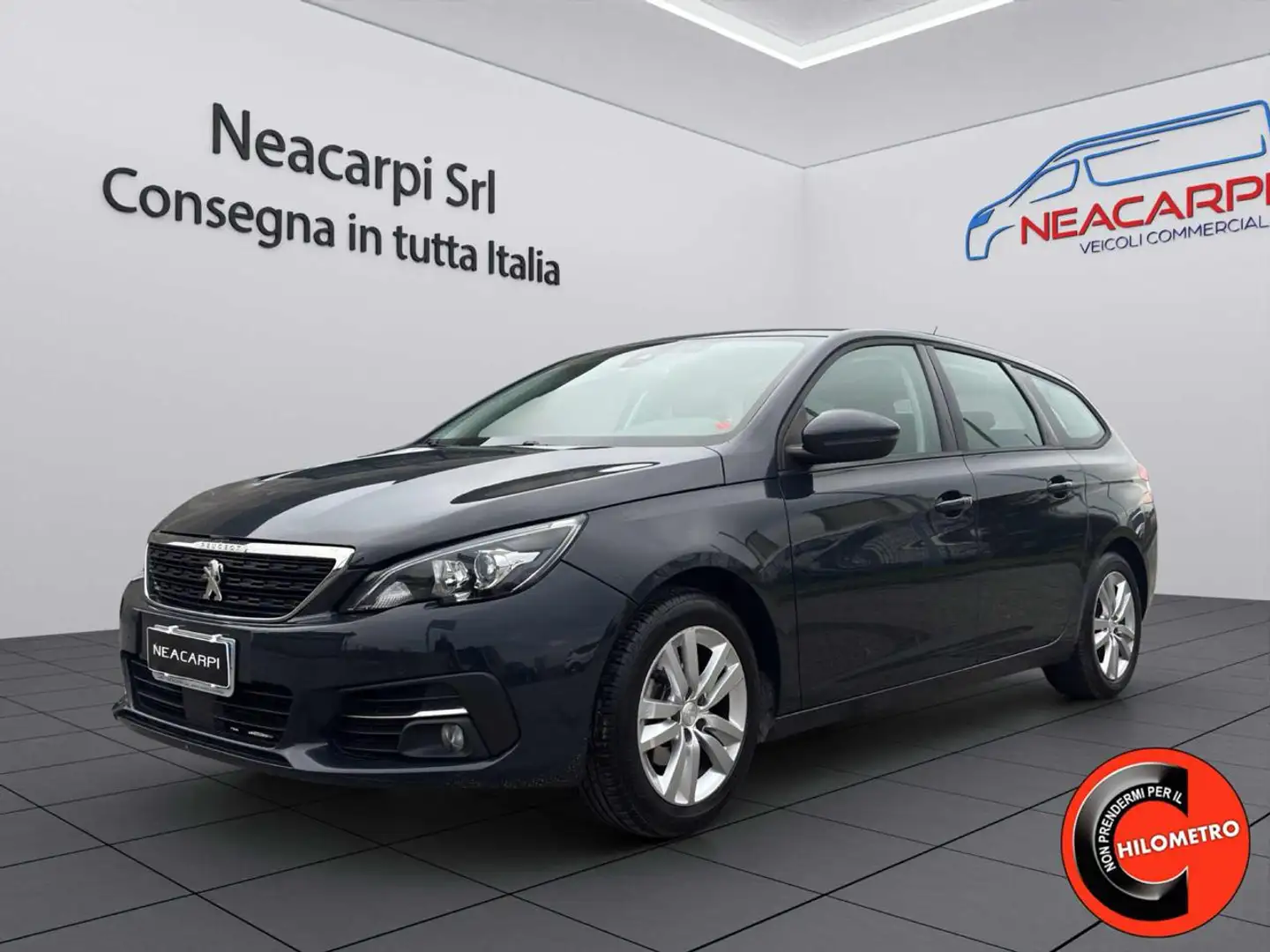 Peugeot 308 B.HDi 130 CV EAT6 SW-NAVI-SENSORI ANT/POST-E6D- Grau - 1