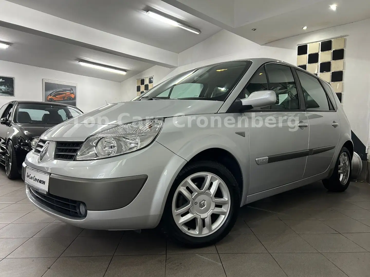 Renault Scenic 1.6 Exception*1.Hand*37TKM*Leder*PDC* Silber - 2