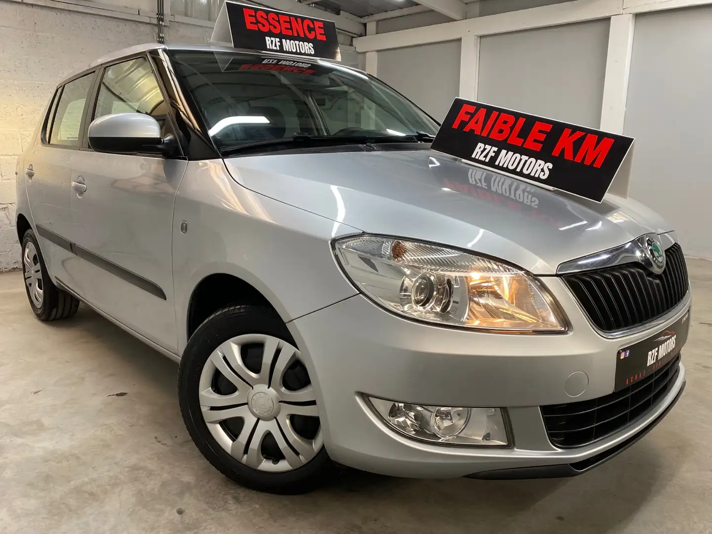 Skoda Fabia 1.2i AMBITION 🏳️ GARANTIE 12MOIS 🏳️ Gümüş rengi - 2