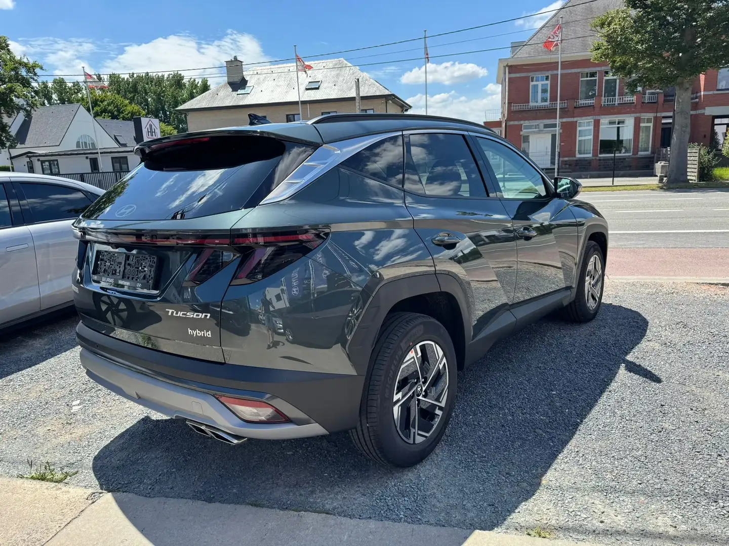 Hyundai TUCSON TUCSON 1.6 T-GDi HEV 2WD Prime Grijs - 2