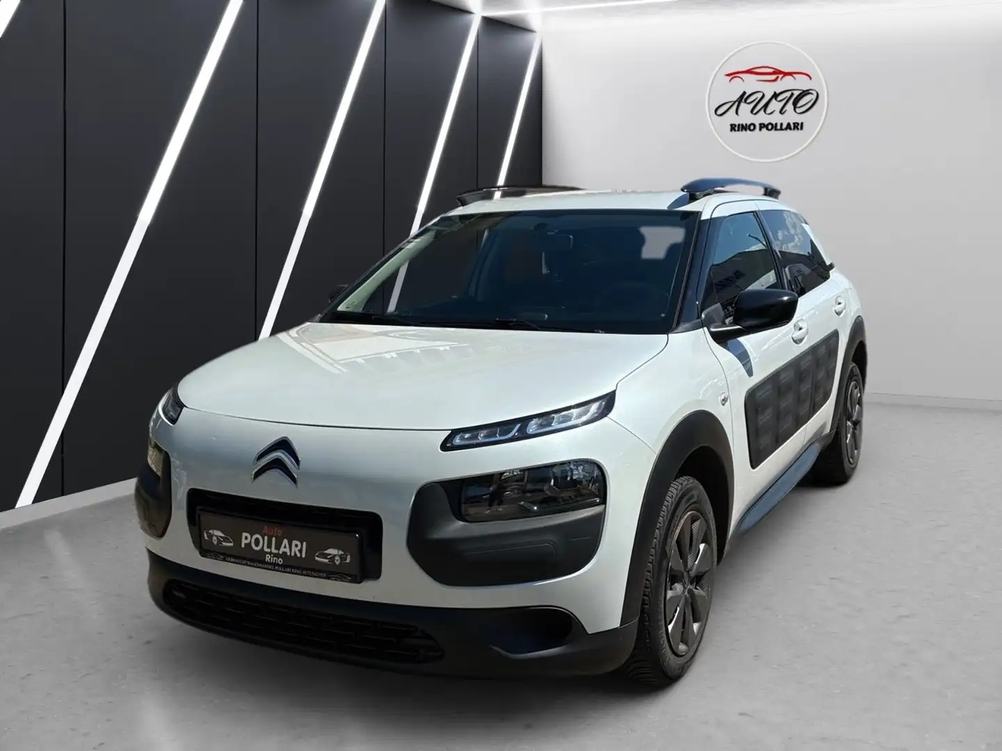 Citroen C4 Cactus Feel 1.6 Automatik Klima Wit - 1