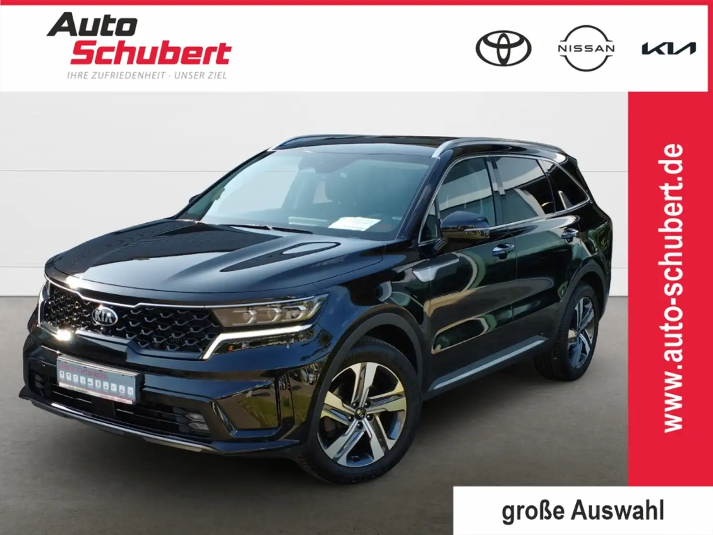 Kia Sorento Spirit PHEV AWD BOSE LEDER NAVI 360 Kamera LED Ble Schwarz - 1