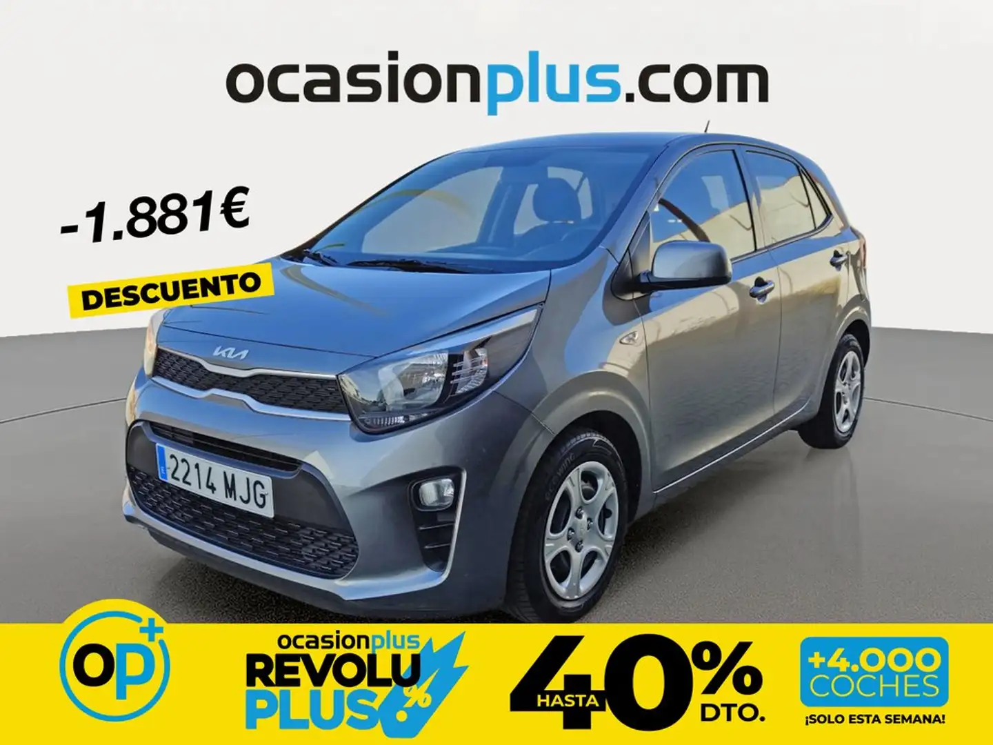 Kia Picanto 1.0 DPi Concept Gris - 1