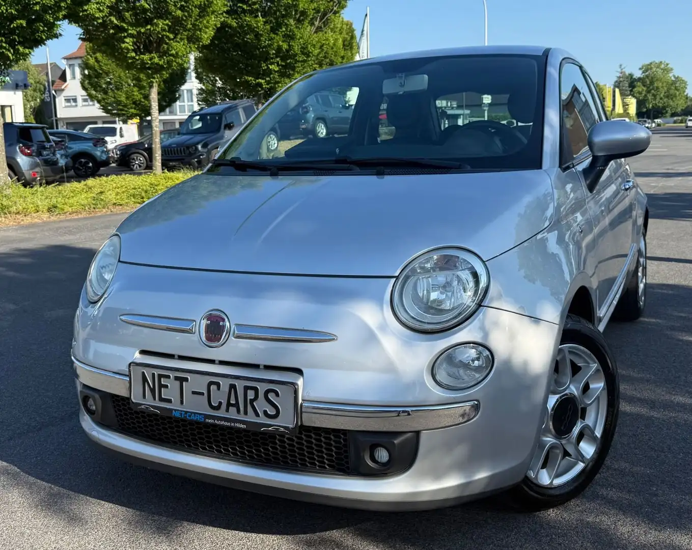 Fiat 500 1.2 8V Lounge Klimaauto*Leder*PDC*TÜV NEU Gris - 1