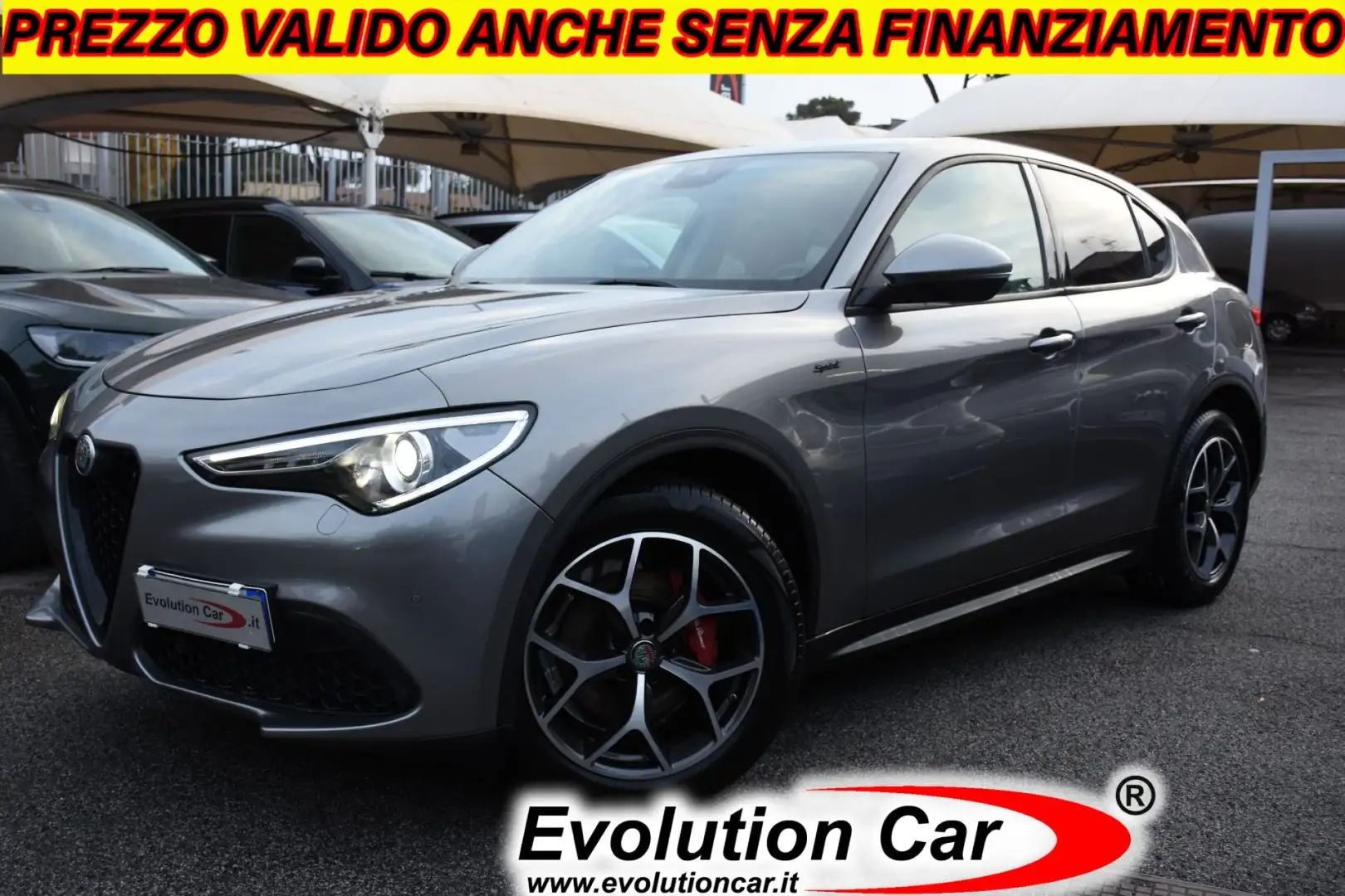 Alfa Romeo Stelvio 2.2 190 CV AT8 Q4 SPRINT *MY21* Grigio - 1
