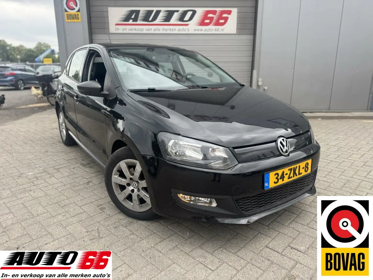 Volkswagen Polo 1.2 TDI Trendline 5 drs AiRCO Zwart - 2