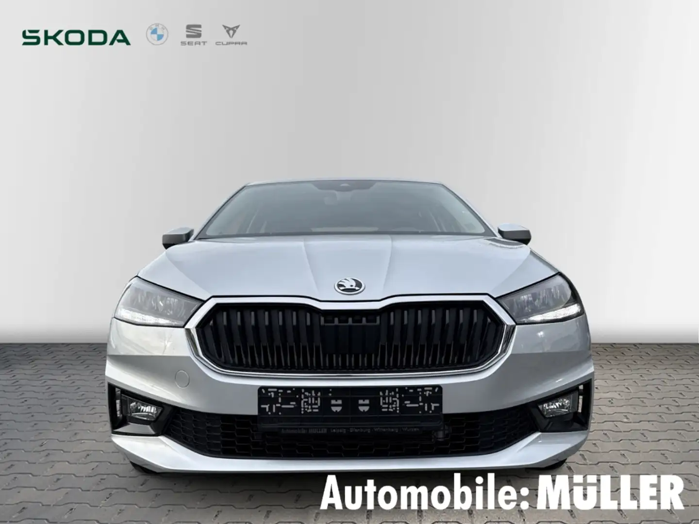 Skoda Fabia 1.0 TSI, Selection OPF LED Sperrdiff. Apple CarPla Argent - 2