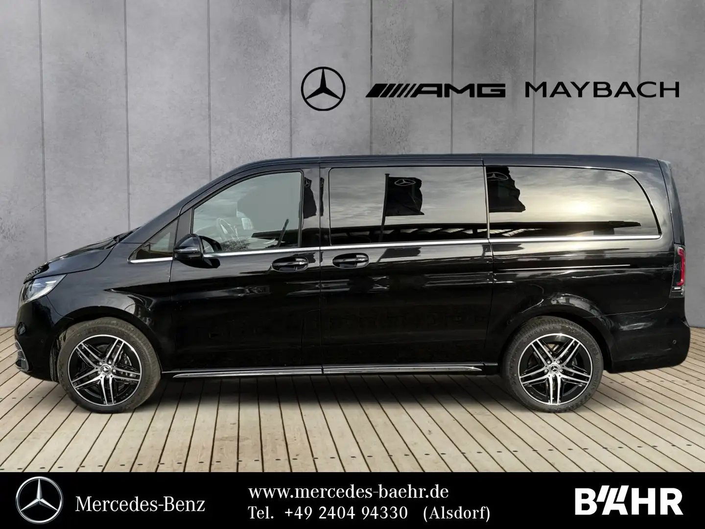 Mercedes-Benz V 300 V 300 d 4M Lang AMG/MBUX/LED/Distronic/360°/19" Schwarz - 2