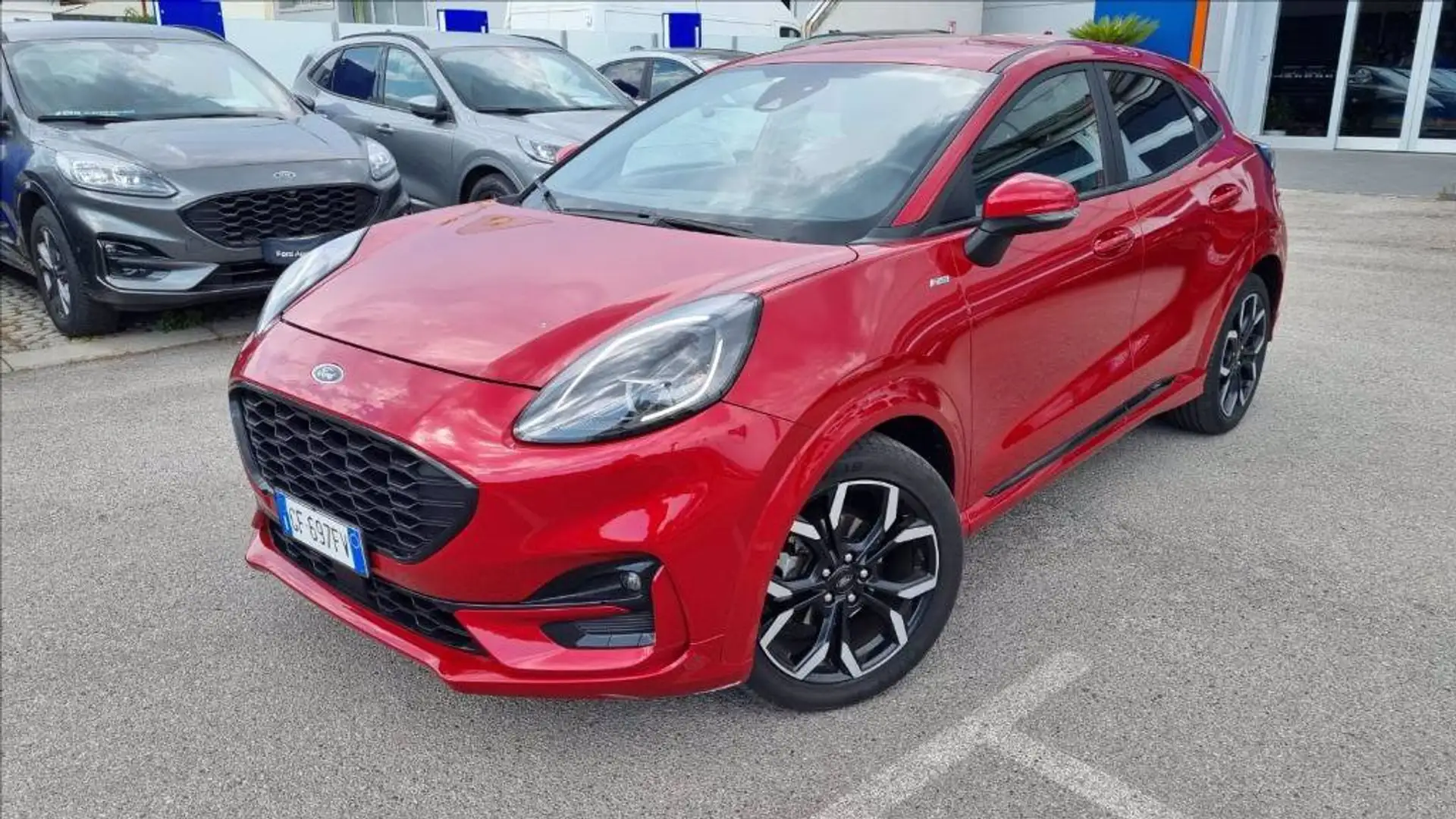Ford Puma 1.0 ecoboost h st-line x s&s 125cv auto Rosso - 1