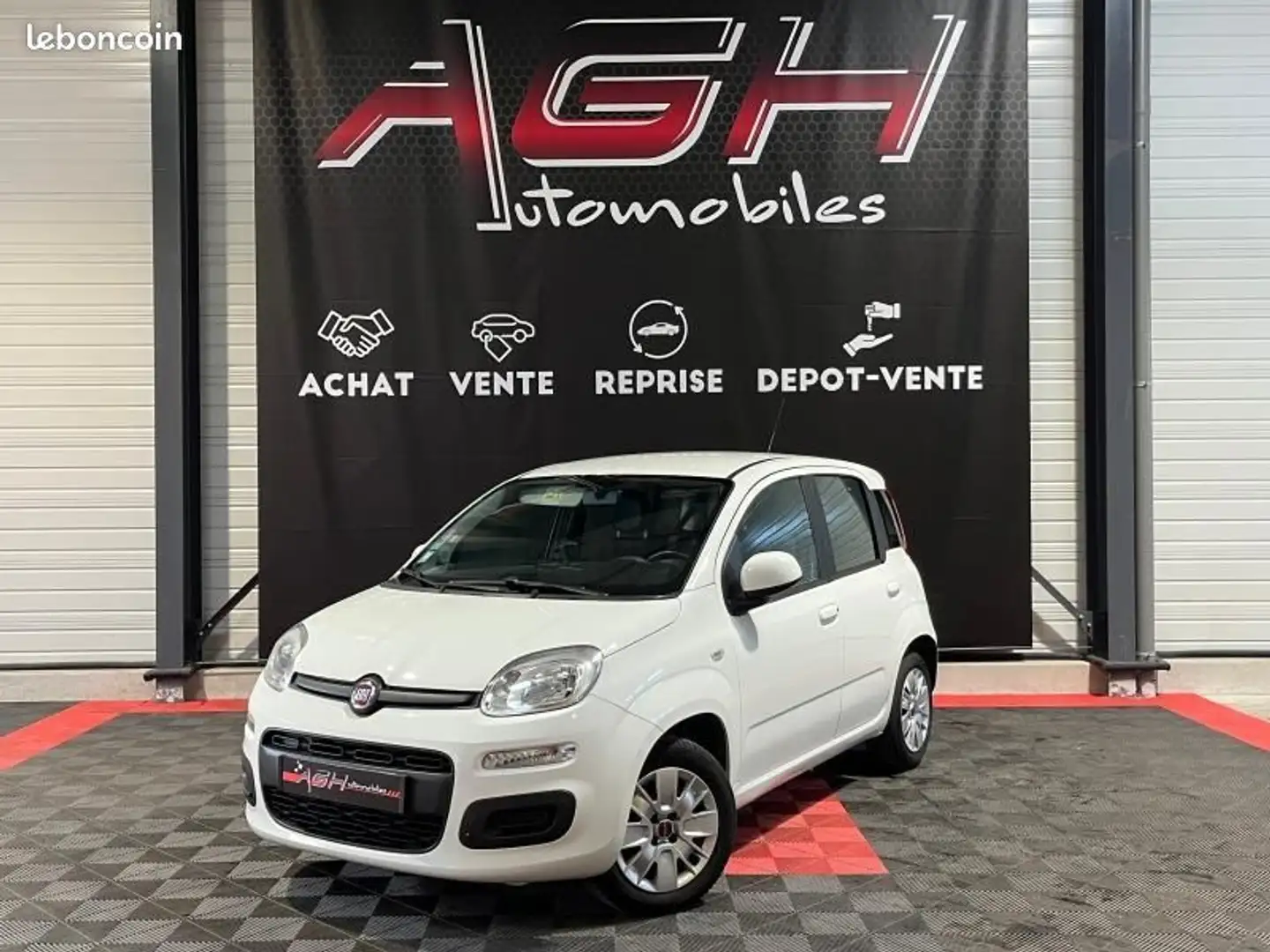 Fiat Panda 1.2 8v 69ch Easy Blanc - 1
