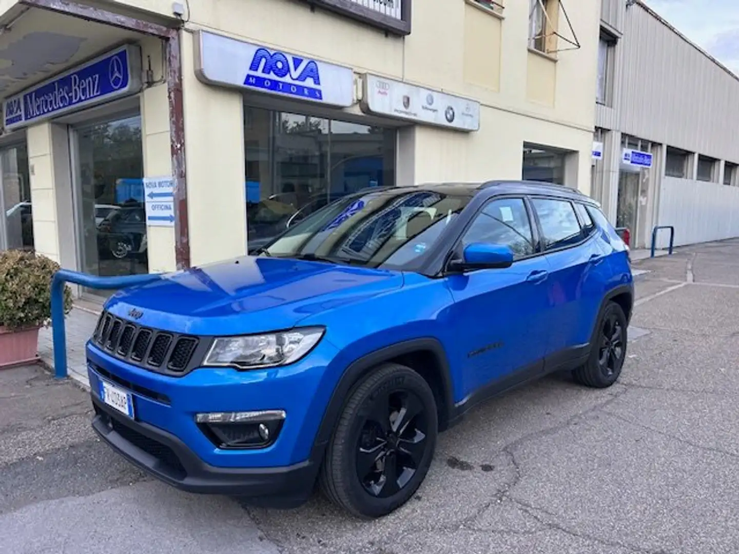 Jeep Compass 1.6 mjt Night Eagle 2wd 120cv my19 1 PROPIETARIO Blu/Azzurro - 1