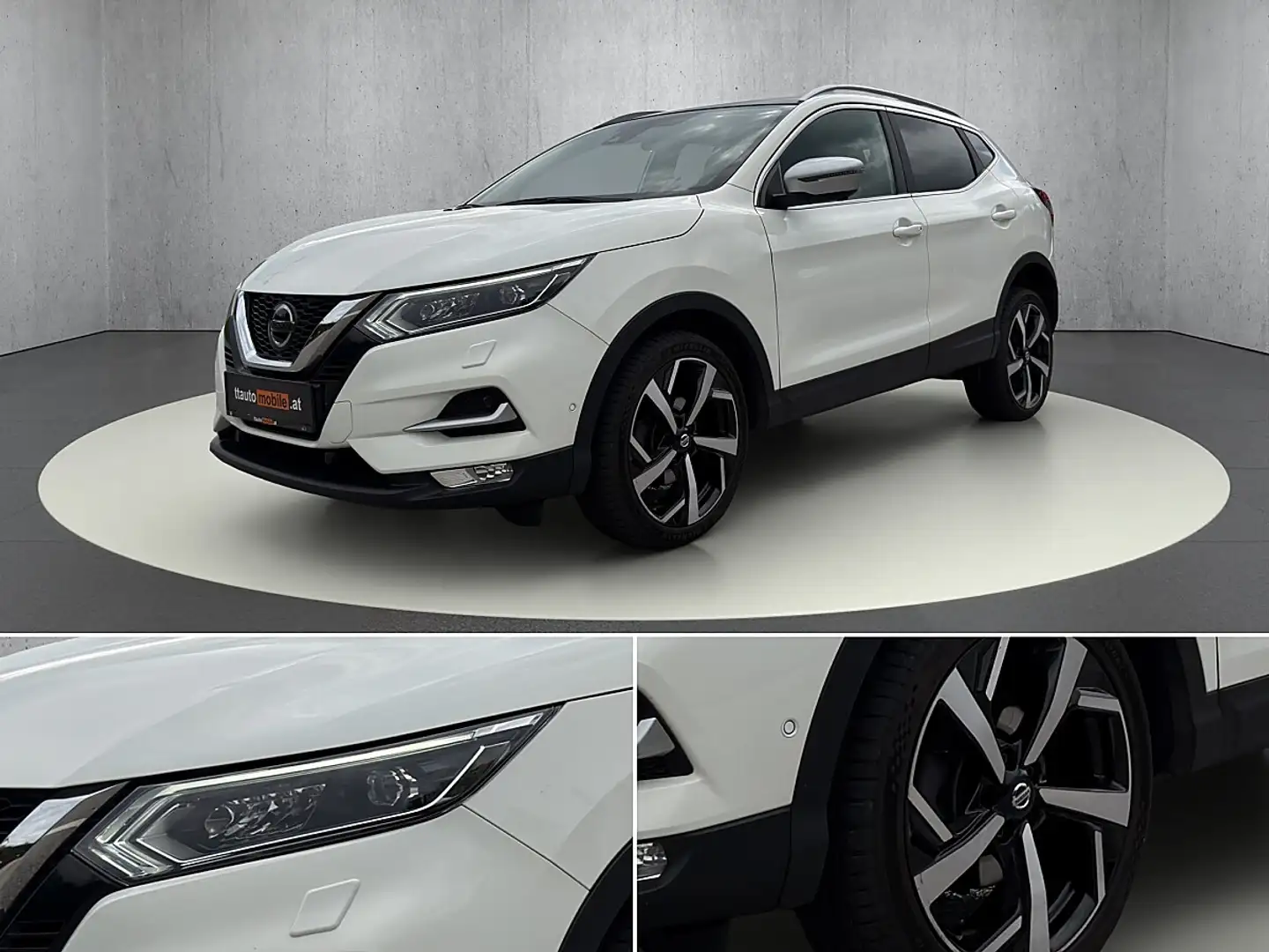 Nissan Qashqai 1.7 dCi Tekna 4x4 (EURO 6d-TEMP) Weiß - 2