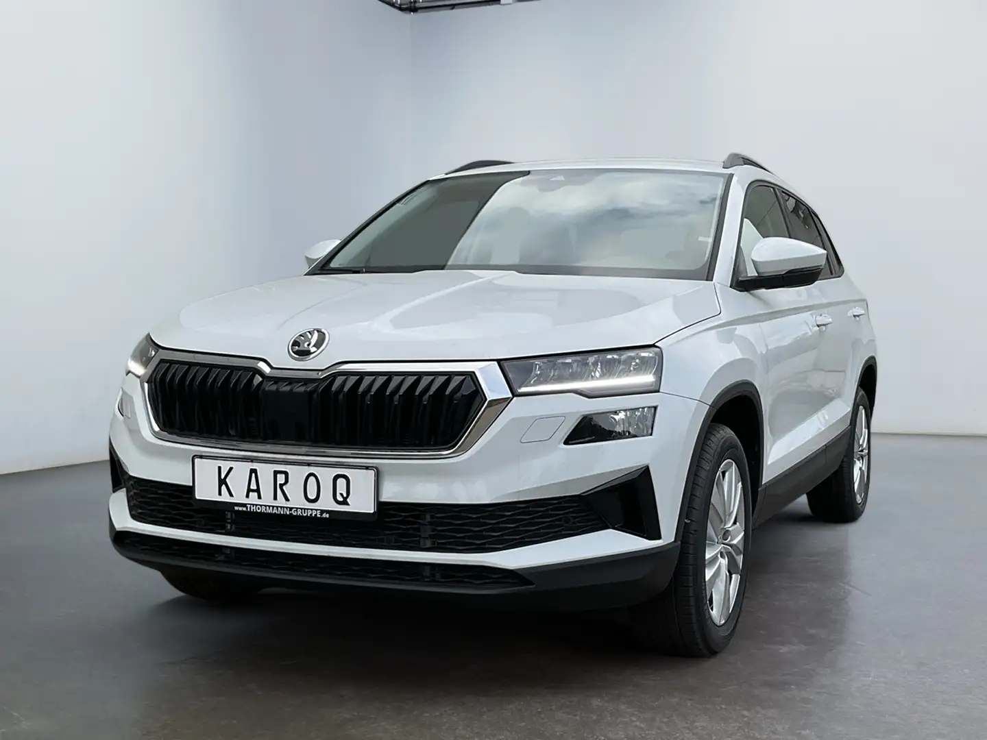 Skoda Karoq Selection 1.5 TSI ACT ACC el.Heck LM KAM Blanc - 2