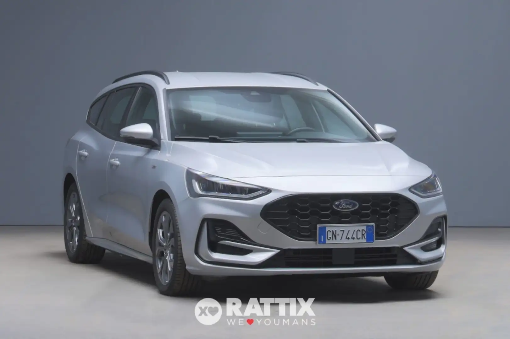 Ford Focus SW 1.0 Ecoboost Hybrid 125CV ST-Line Design Grigio - 1