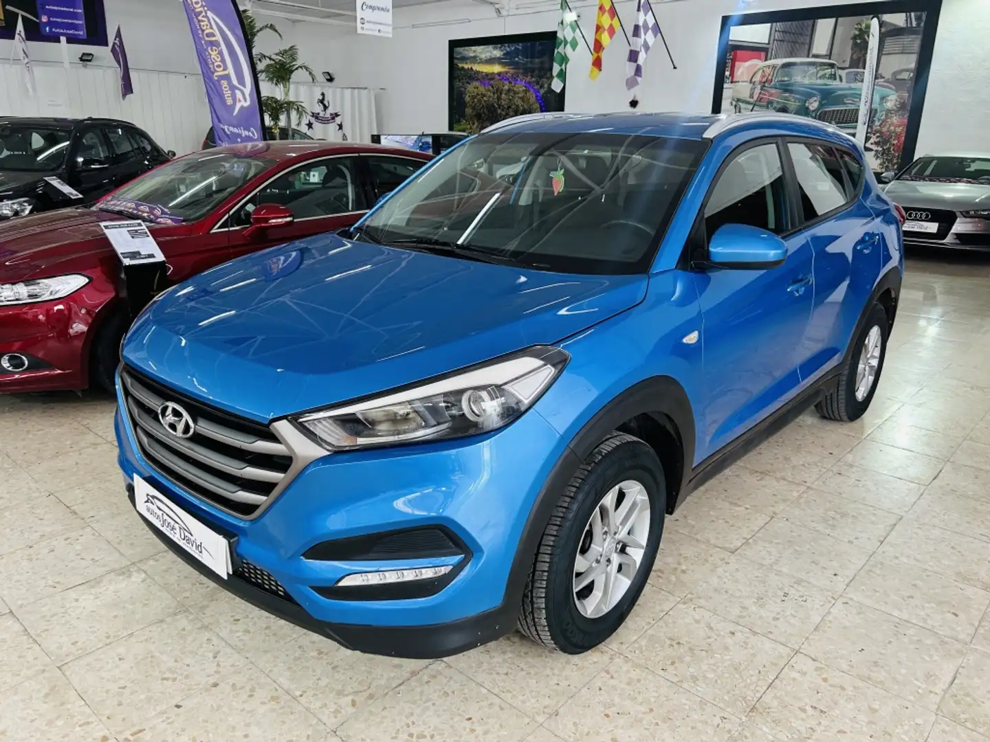 Hyundai TUCSON 1.7CRDI BD 25A 4x2 115 Bleu - 1