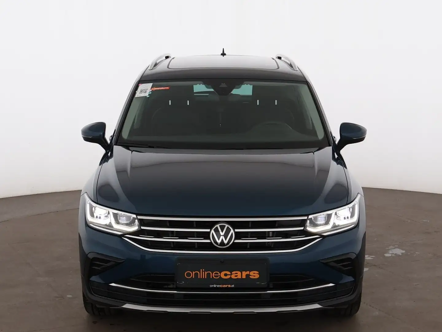 Volkswagen Tiguan 2.0 TDI Elegance MATRIX SKY 360-CAM RADAR Blau - 2
