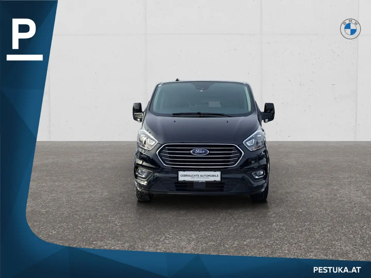 Ford Transit Custom Variobus 2,0 Ec Schwarz - 2