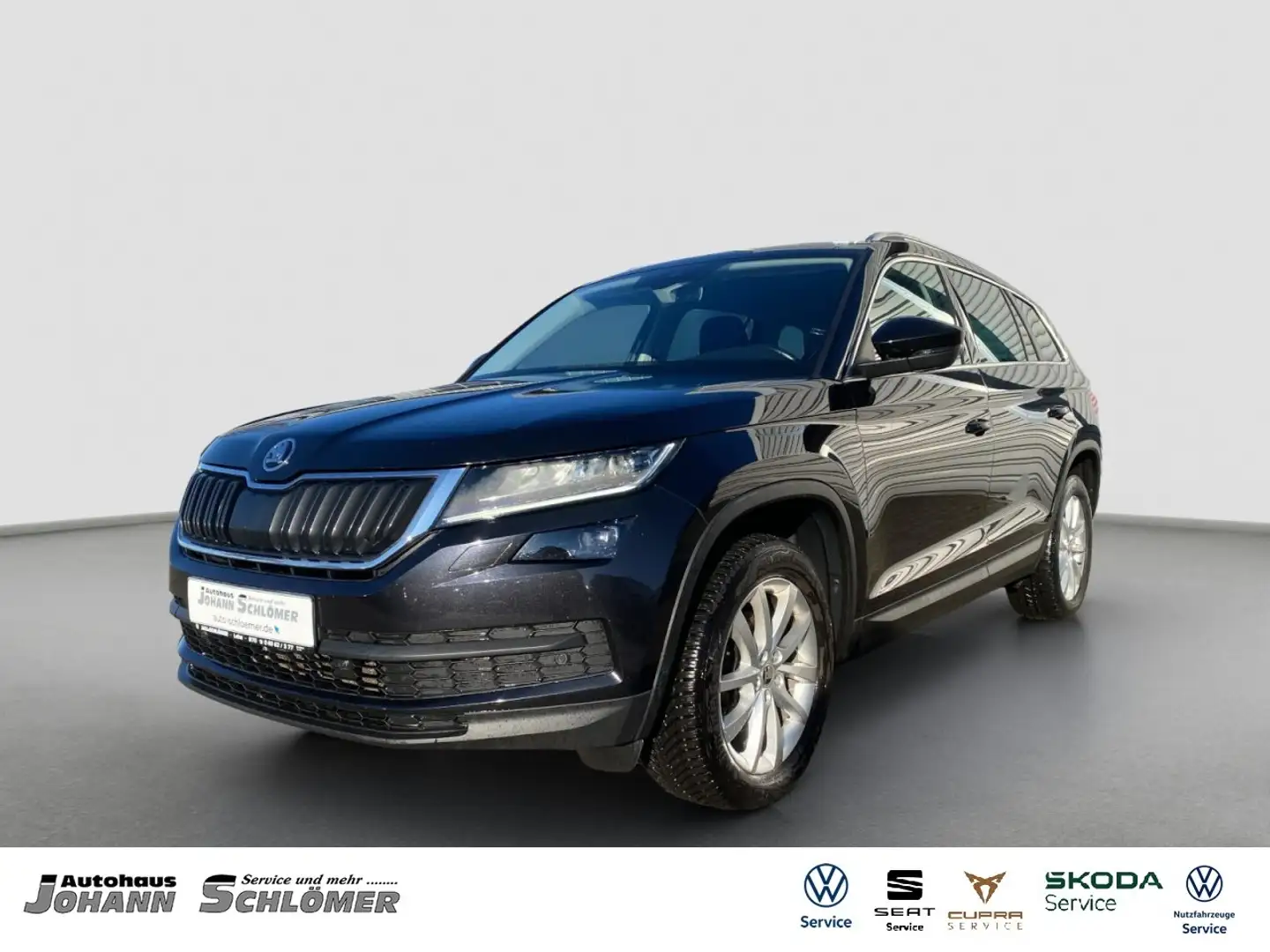 Skoda Kodiaq 2.0 TDI Style 4x4 KAMERA AHK LED SHZ MFL Klima Schwarz - 1