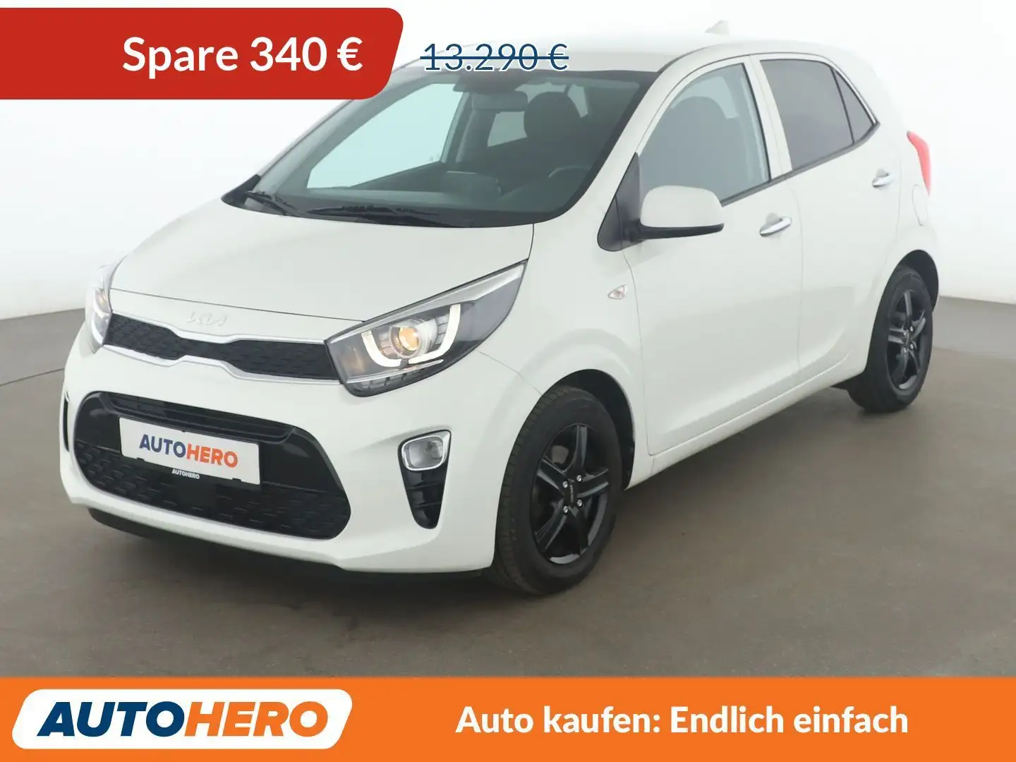Kia Picanto 1.0 Vision*CAM*SHZ*KLIMA*GARANTIE* Weiß - 1
