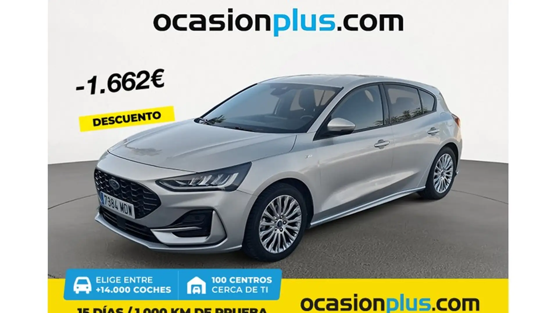 Ford Focus 1.0 Ecoboost MHEV ST-Line 125 Plateado - 1