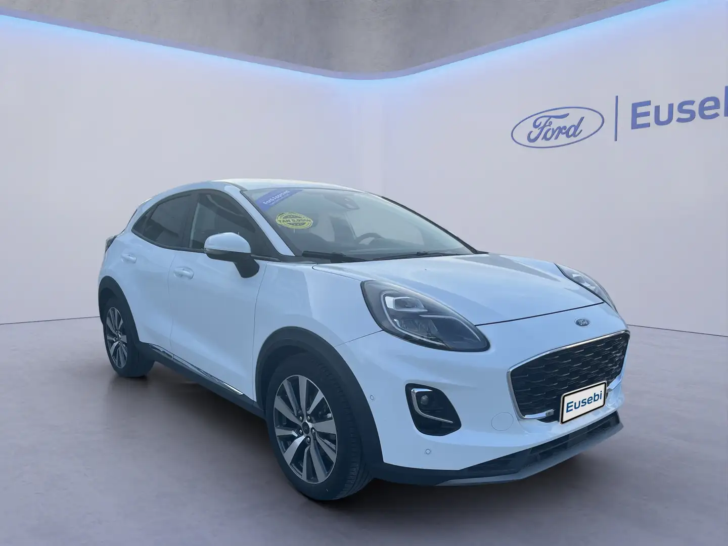Ford Puma 1.0 EcoBoost Hybrid 125 CV S&S aut. Titanium X Bianco - 1