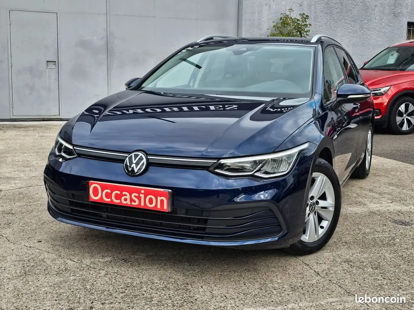 Volkswagen Golf Superbe 8 sw 2.0l tdi dsg7 2021 1°main Bleu - 2