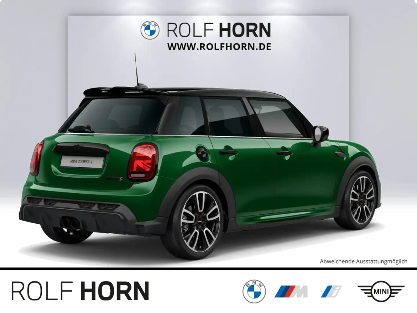 MINI Cooper S JCW Trim Navi LED PDC Klima Sitzhz Grün - 2