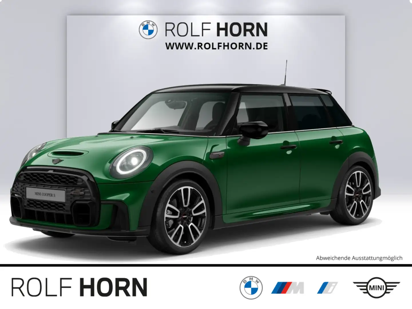 MINI Cooper S JCW Trim Navi LED PDC Klima Sitzhz Grün - 1