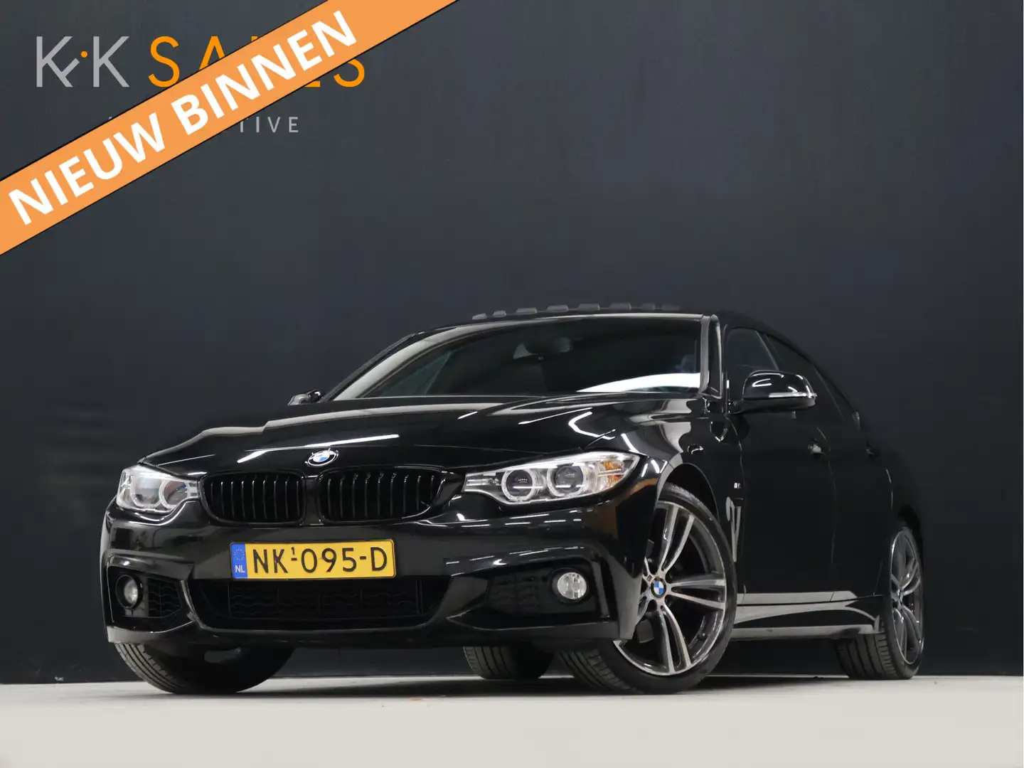BMW 430 4-serie Gran Coupé 430i M Sport [SCHUIFKANTELDAK, Negro - 1