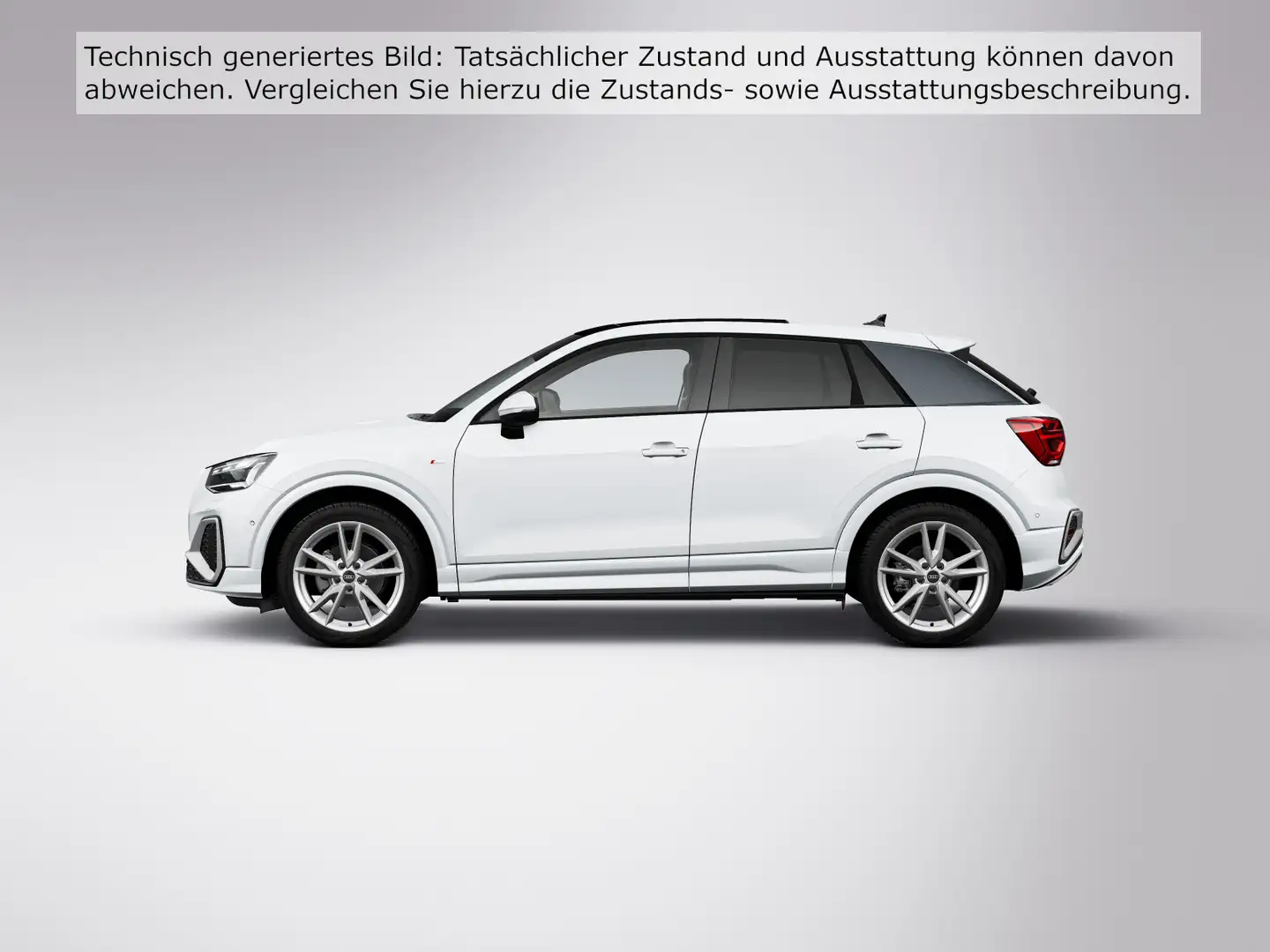 Audi Q2 S line 35 TFSI S tronic MATRIX KAMERA PANO Bianco - 2
