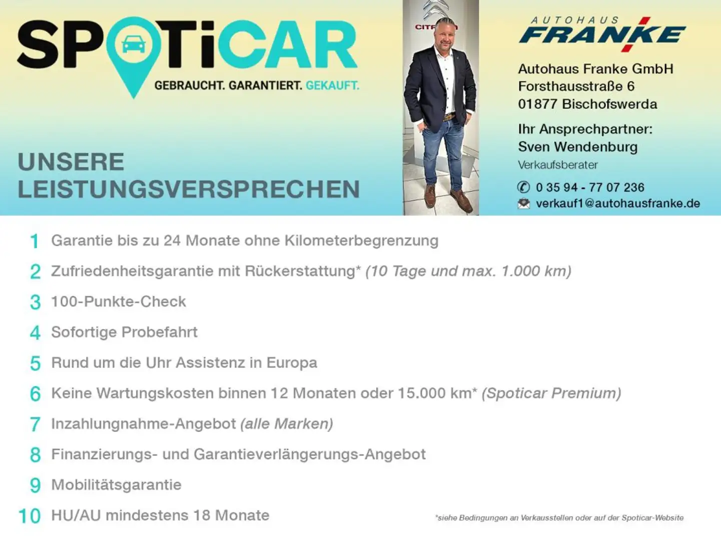 Citroen Berlingo 1.5 BlueHDi 100 M S&S Club*KLIMA*PDC*RADIO* Weiß - 2