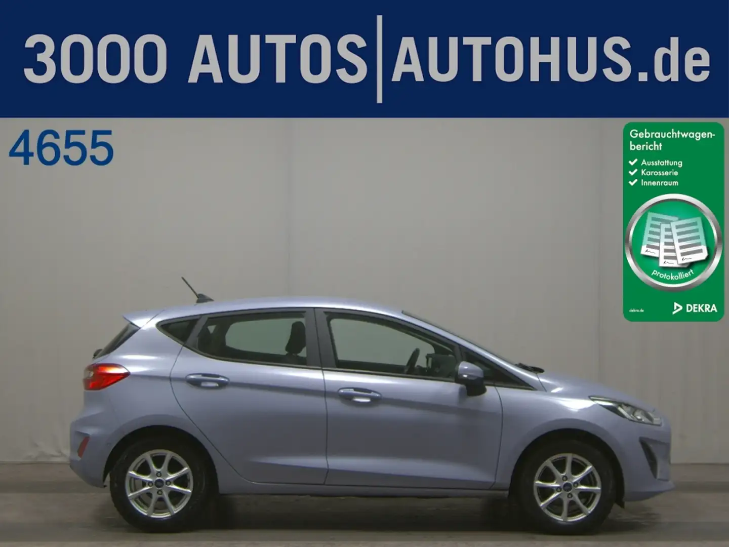 Ford Fiesta 1.0 EcoBoost Cool & Connect Navi SHZ PDC Blue - 1