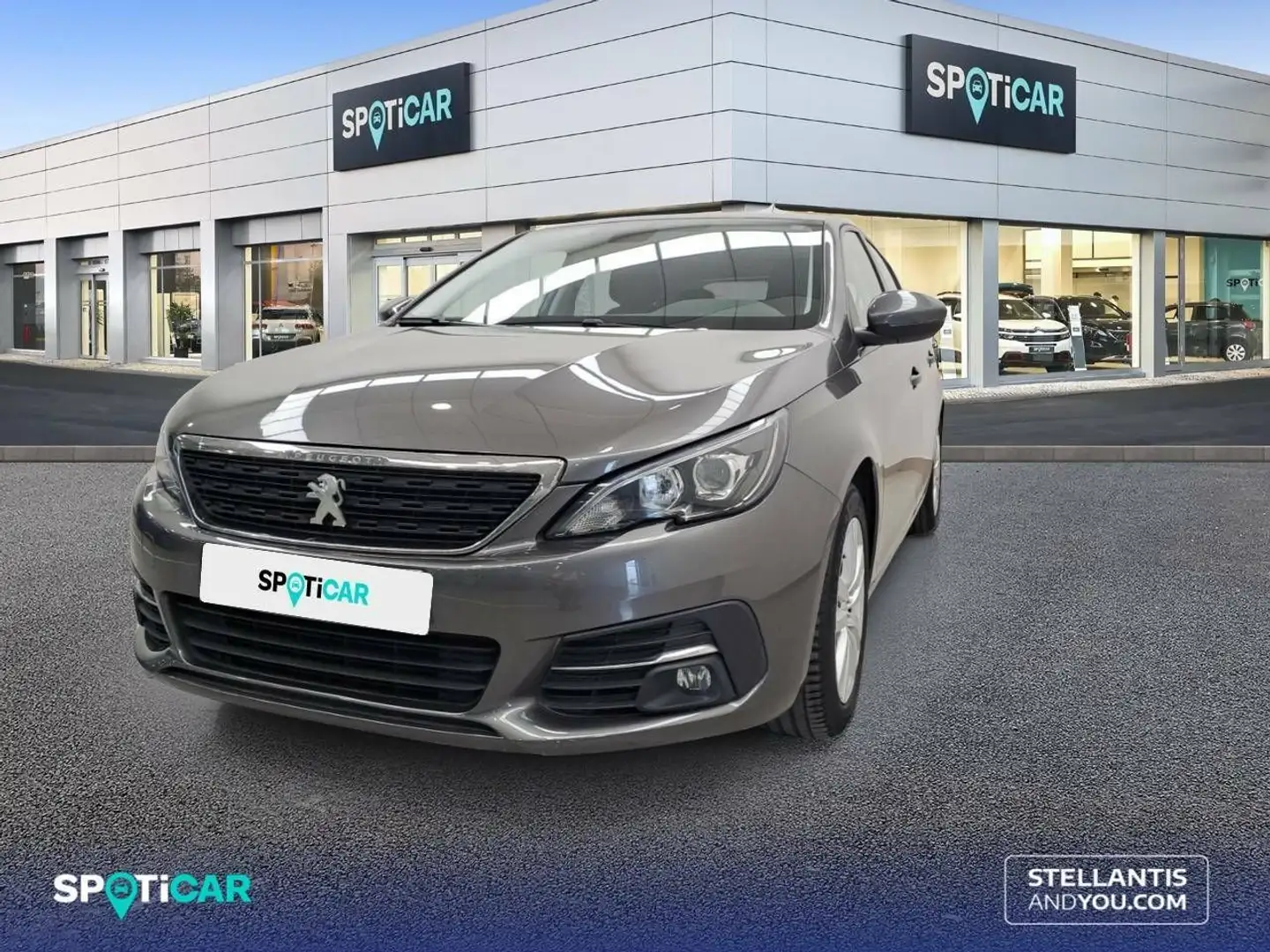 Peugeot 308 1.2 PureTech S&S Active 110 Gris - 1