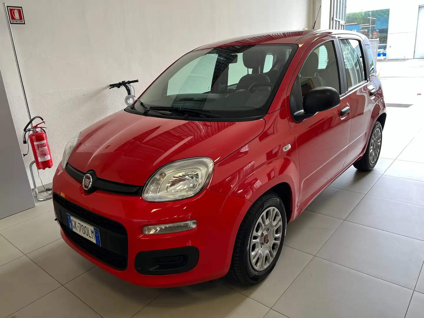 Fiat Panda Panda 1.0 firefly hybrid s Rouge - 2