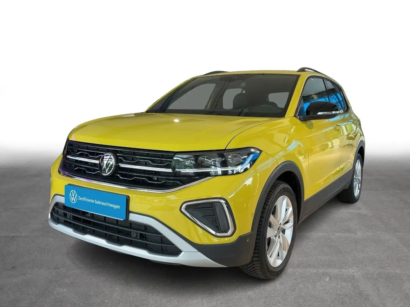 Volkswagen T-Cross 1.0 TSI Goal DSG ACC LED PDC Jaune - 2