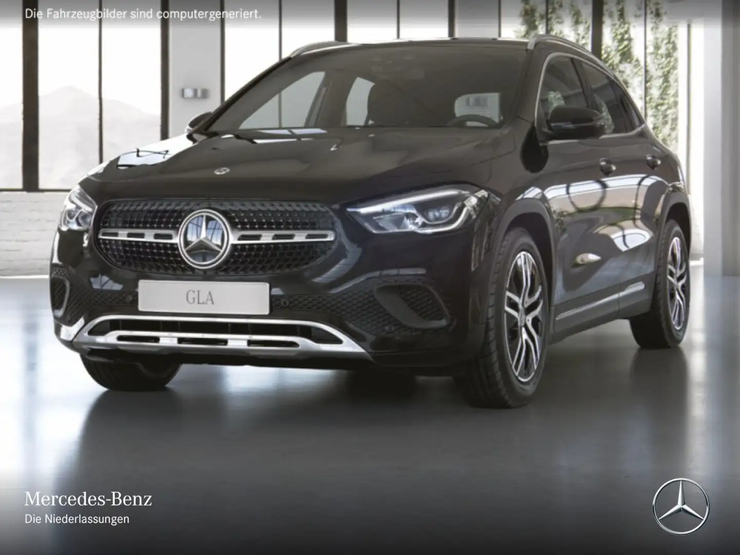 Mercedes-Benz GLA 200 PROGRESSIVE+LED+7G Schwarz - 2