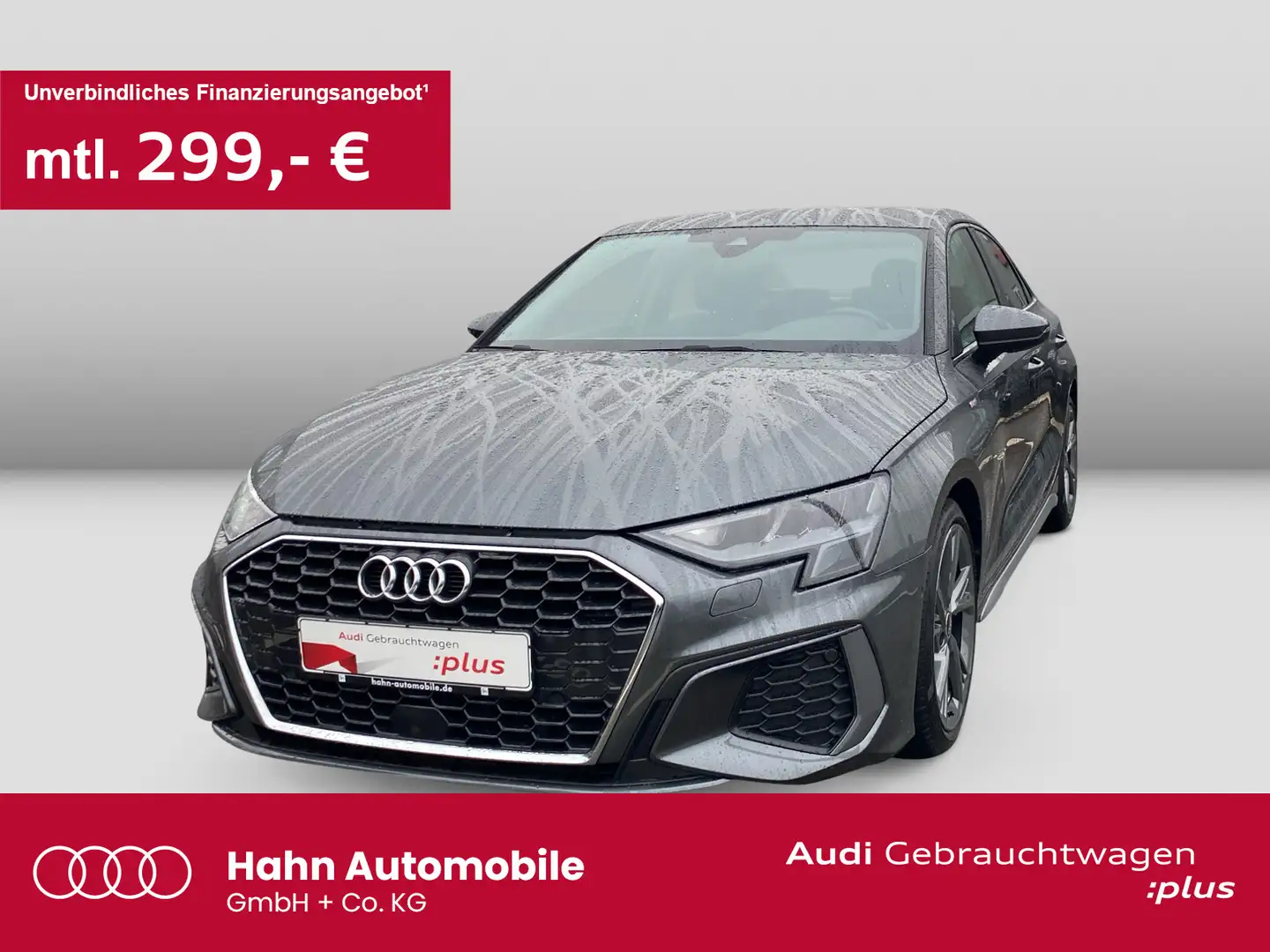 Audi A3 35TFSI S line Virtual LED Sitzh Grau - 1