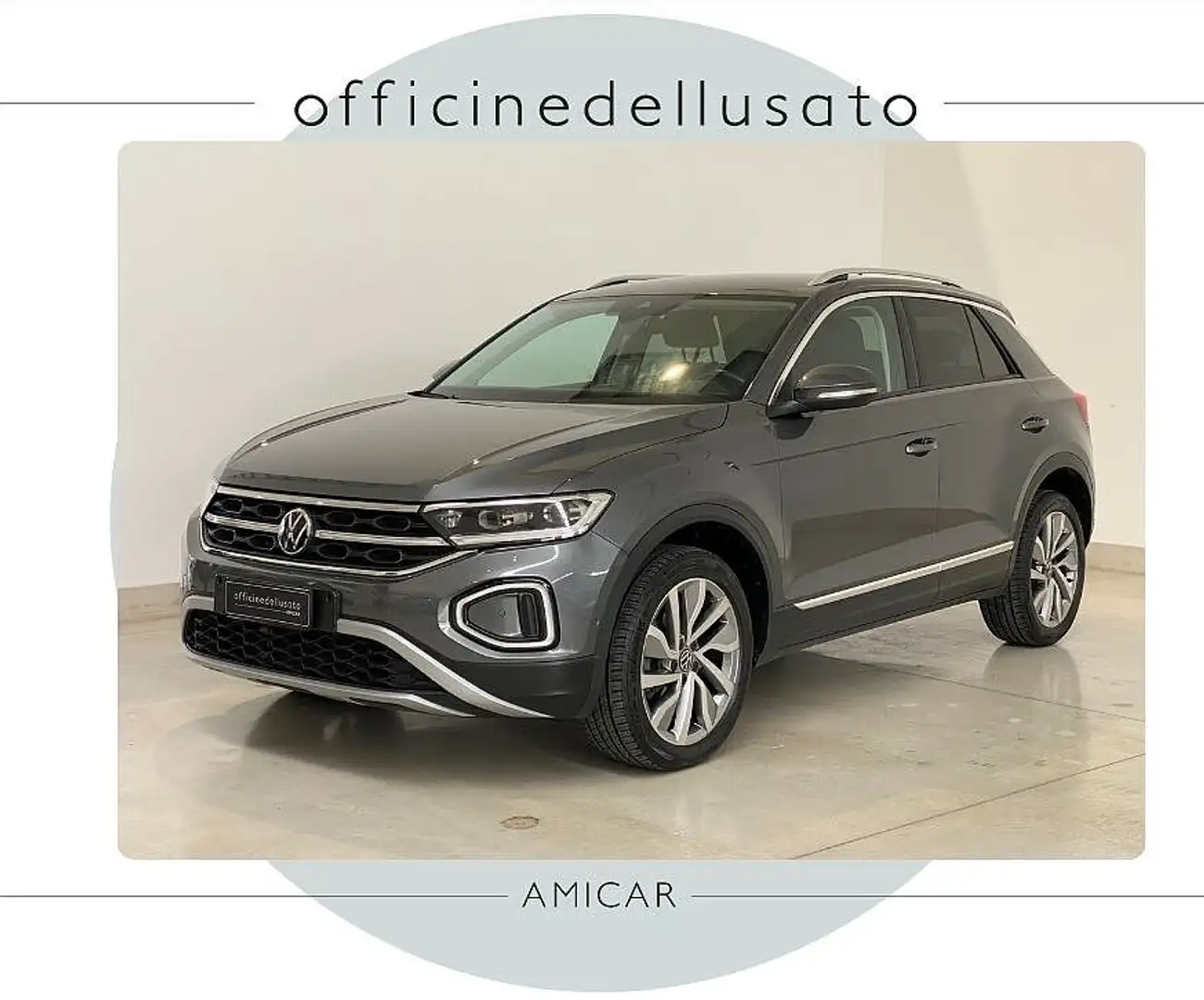 Volkswagen T-Roc 2.0 TDI SCR Style Grigio - 1