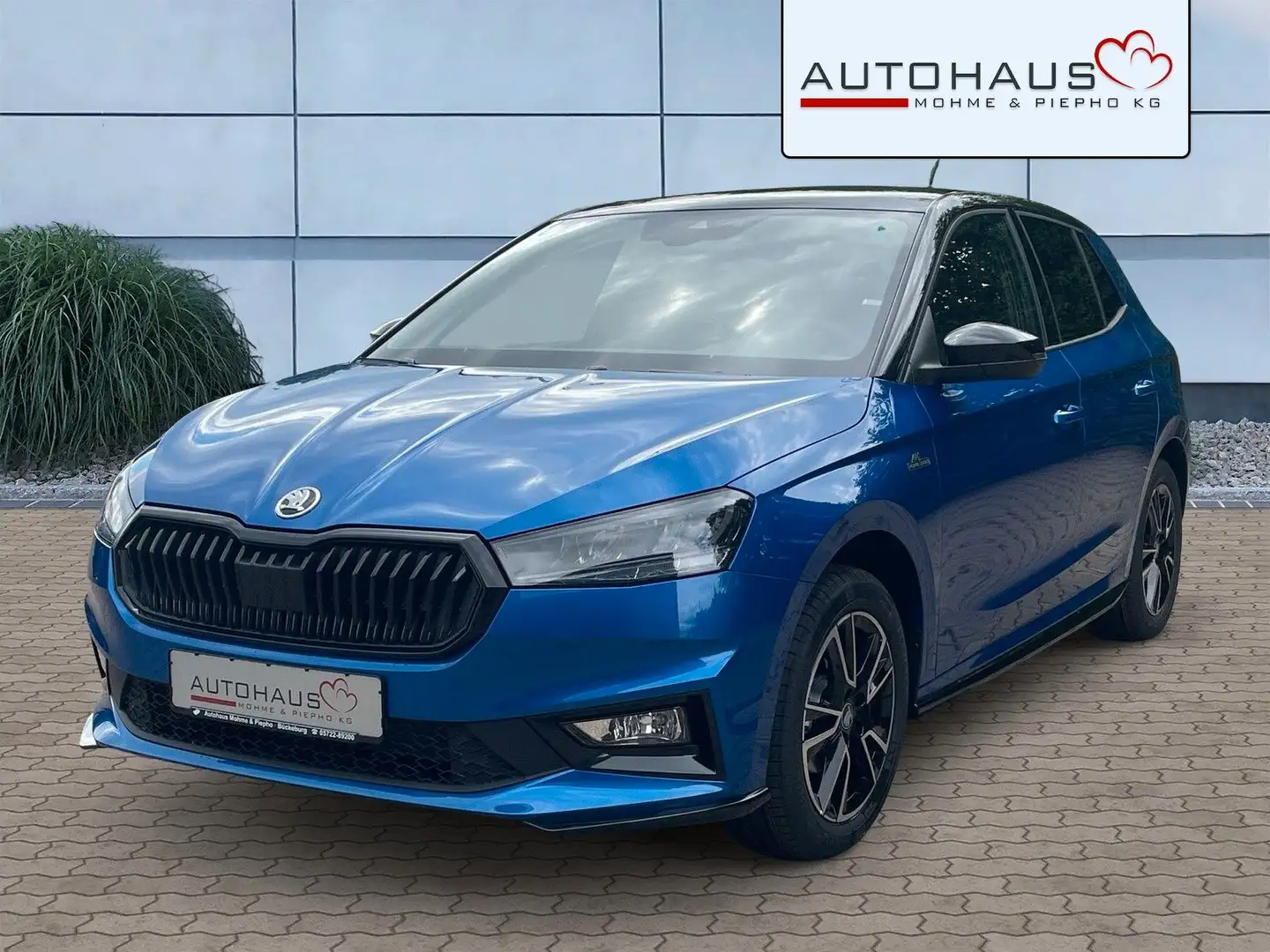 Skoda Fabia Monte Carlo MirrorLink, Sitzh., Frontass. Bleu - 2