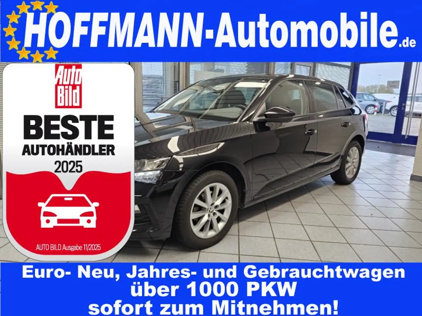 Skoda Scala Ambition App-Connect,AHK.PDC2x,Sitzheizung Schwarz - 1