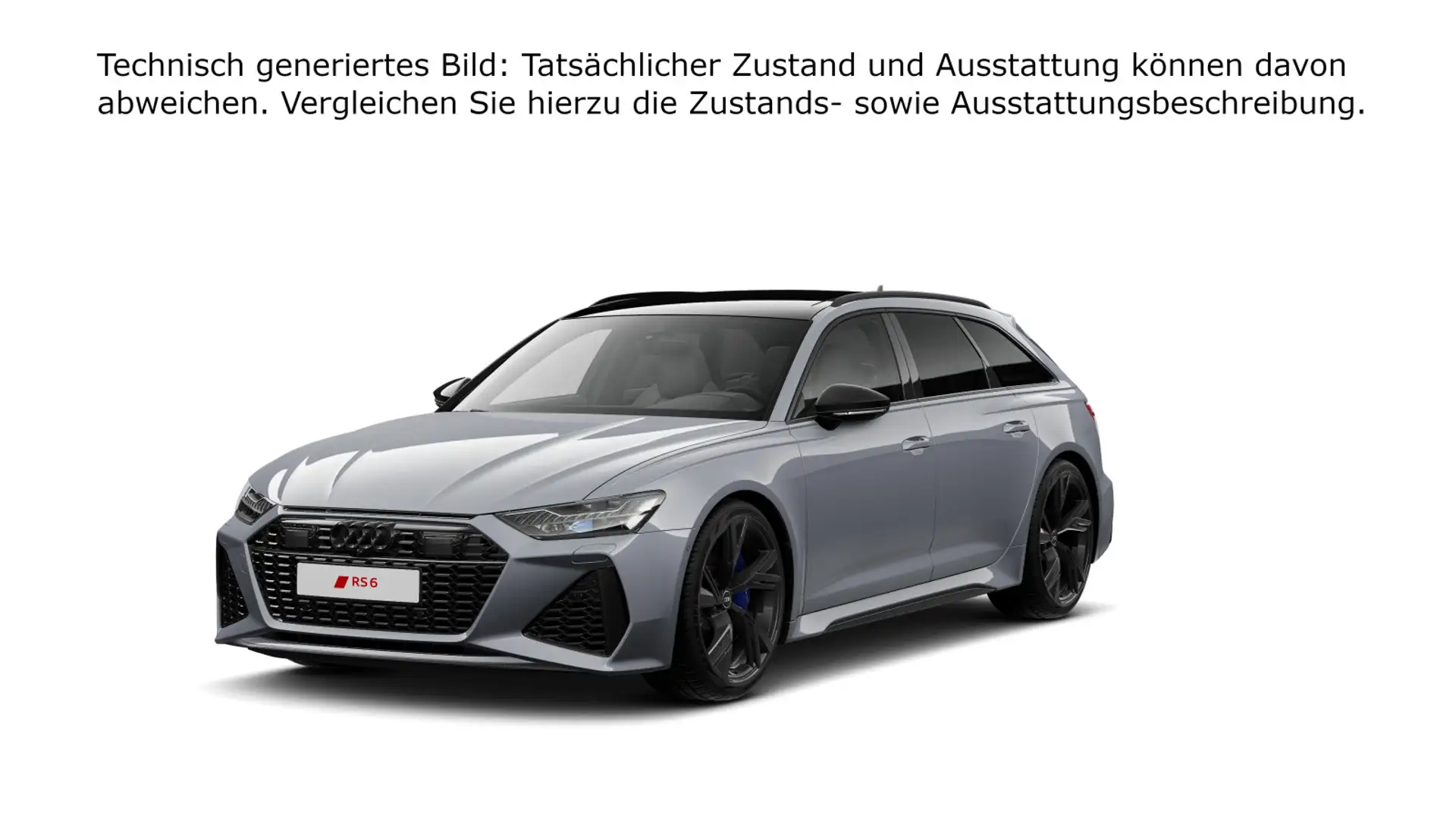 Audi RS6 305km/h Keramik Carbon Pano DynamicRi Gris - 2