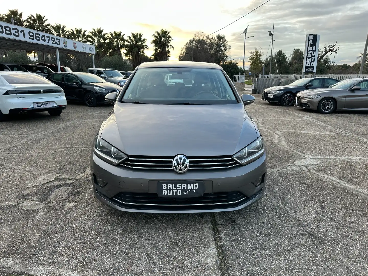 Volkswagen Golf Sportsvan Sportsvan 1.6 TDI DSG Highl. Grigio - 2