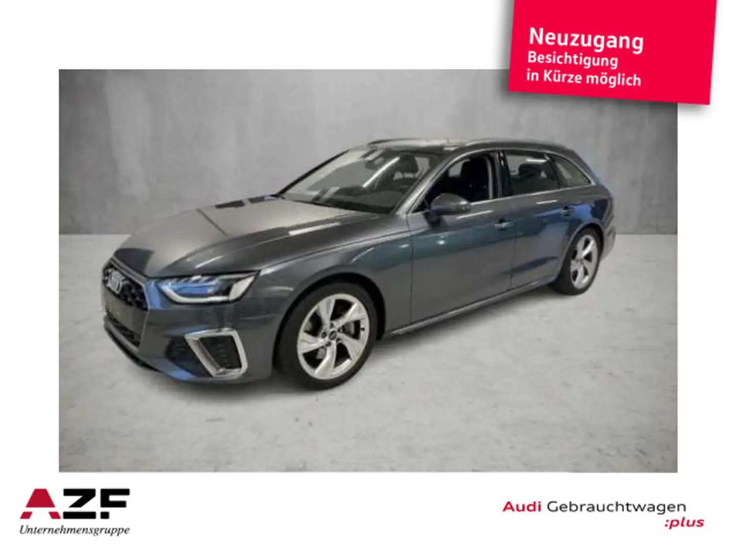 Audi A4 40 TFSI S tronic S line NAVI+LED Grau - 1