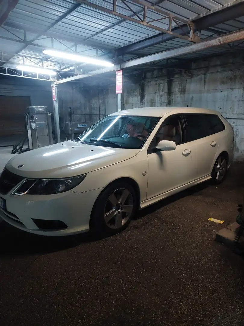 Saab 93 Vector Bianco - 1