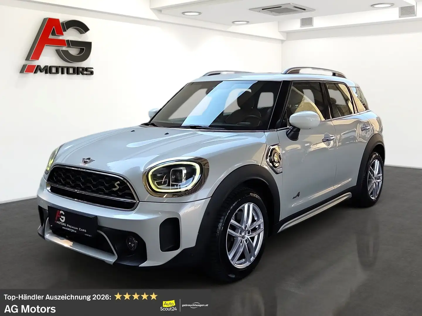 MINI Cooper SE Countryman Hybrid PHEV ALL4 Aut./LED/Panorama/Navi/Kamera/Le Beige - 1