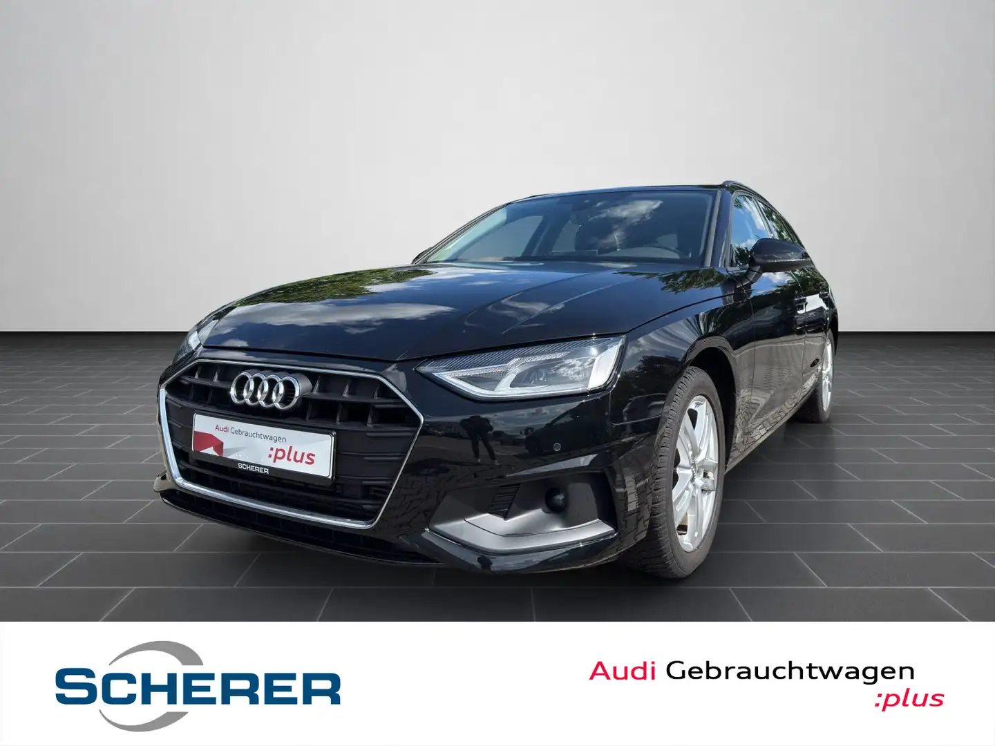 Audi A4 40 TFSI S tronic PANO AHK KAMERA Schwarz - 1